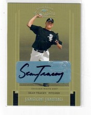 Sean Tracey  Auto 13/50  2005 Donruss Classics Significant Signatures Gold