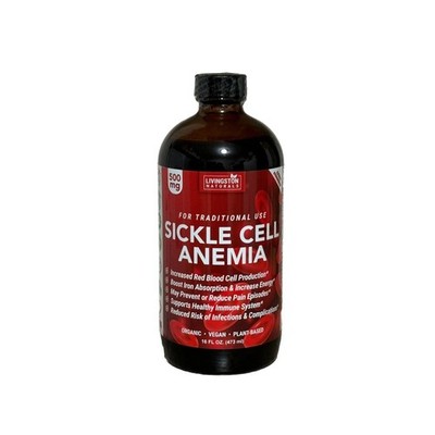 Sickle Cell Anemia By Livingston Natural Herbal Labs, Plant-Based, 16oz