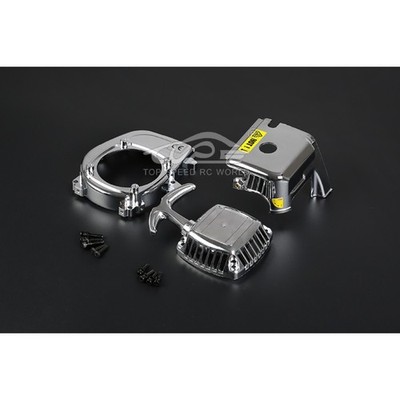 32CC 36CC Engine Chrome Pull Start and Head Cover KIT For 1/5 HPI Baja 5B 5T 5SC