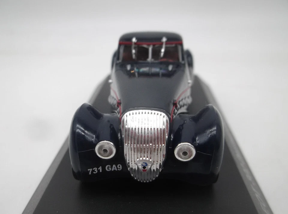 1/43 Peugeot 302 Darl'Mat Coupé 1937 Bleu IXO/Altaya/DeAgostini - Photo 3/4