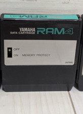 Yamaha Ram4 Data Cartridge for TX802 PTX-8 DX7II S FD RX5 RX7 Synthesizers
