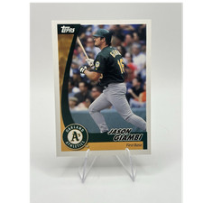 Topps 2002 Topps Post Jason Giambi Oakland Athletics Base Set Card No. 10