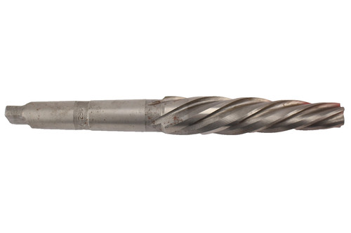 Used Fromm Präzision HSS Spiral Taper Reamer MT3 Shank 1:50 0.75-1.10" Germany