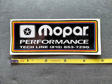 Mopar Performance Vintage Drag Racing Sticker Nhra U.s. Nationals Indy
