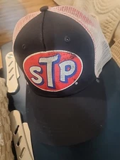 STP Motor Oil H3 Headwear Racing Trucker Cap Hat Adjustable Snapback