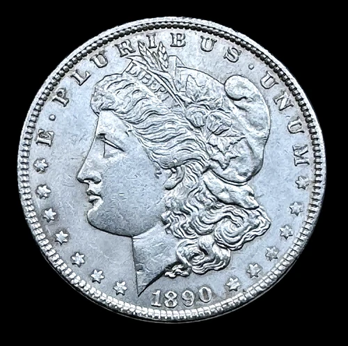 US 1890 P Morgan Silver Dollar BU Philadelphia $1.00