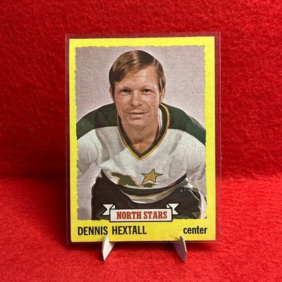 1973-74 Topps Hockey / Minnesota North Stars / Dennis Hextall #136