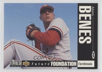 1994 Upper Deck Collector's Choice Future Foundation Alan Benes Rookie RC qf6