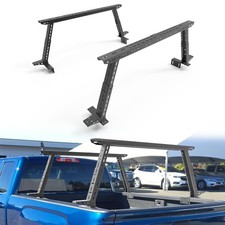Ladder Racks Adjustable 16-25in High Universal for Pickup Trucks Carbon Steel
