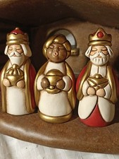 TRE RE MAGI ROSSI PRESEPE CLASSICO THUN DEL 2010