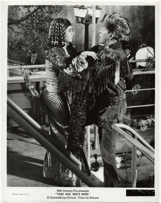 TAKE HER, SHE S MINE 1963 James Stewart, Sandra Dee 10x8 STILL
