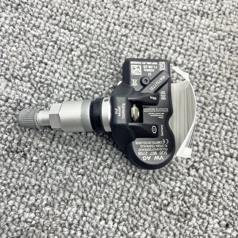 Set of 4PCS 5Q0907275B TPMS Tire Pressure Sensors for Audi A Q RS Porsche VW Foto 4 de 4