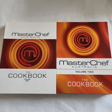 Bundle 2 books MASTERCHEF Australia The Cookbook Vol. 1 and 2