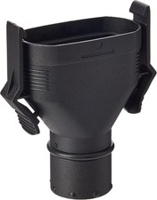 Bosch Professional 1x Dust Extraction Adapter 16.5cm x 10.3cm x 3.5cm, Black 