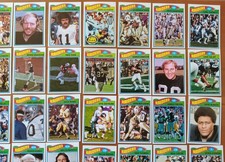 1977 Oakland Raiders lot of 72 Custom Hand Made Art Cards Kunz Rice Rowe Rae +++
