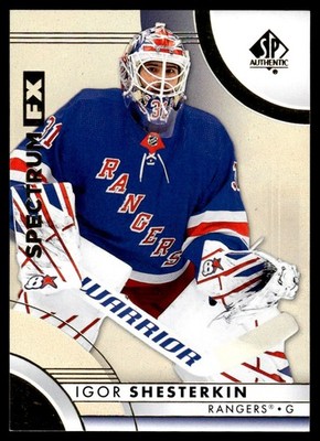 2023-24 SP Authentic Spectrum FX Igor Shesterkin New York Rangers #S-32