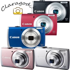 Canon PowerShot A2600 Digital Camera 16.0 MP 5x Optical Zoom English Language