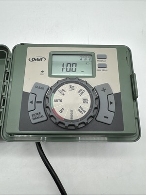 Orbit 57899 9 Station Outdoor Swing Back Panel Sprinkler System Timer