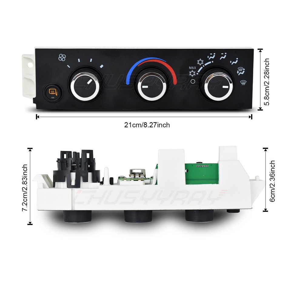 A/C Heater Climate Control Module For 08-22 Chevy Express GMC Savana ...