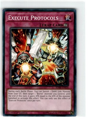Yu-Gi-Oh! Execute Protocols 1st Edition SDRR-EN034 Moderately Played Common
