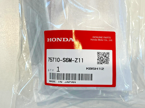 Emblema delantero JDM genuino Honda 75710-S6M-Z11 para Integra DC5 Tipo-R Acura RSX - Imagen 2 de 4