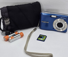 Fujifilm Digital Camera FinePix A100 10.0MP Blue Tested Working Digital Camera