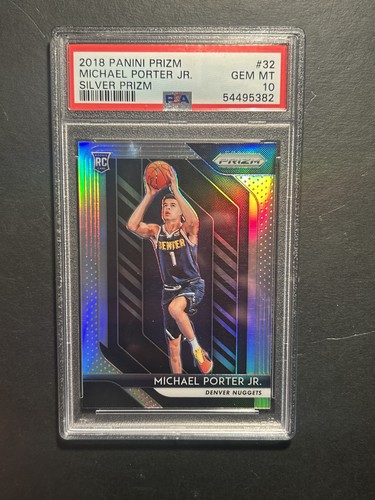 2018 Michael Porter Jr. [Silver Prizm] #32