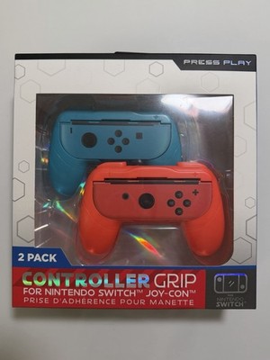 Press Play 2 Pack Controller Grip For Nintendo Switch Joy-Con Brand New Sealed