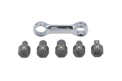 Laser Tools Door Hinge & Difficult Access Bit Set - for VW Group 8444