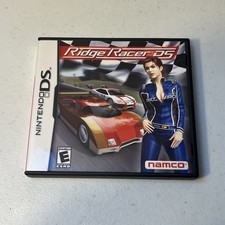 Ridge Racer DS Nintendo Racing Game Complete Namco Tested Works 2004