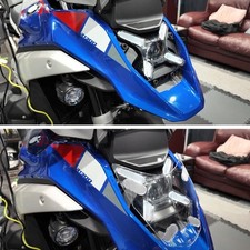 Stylish Headlight Shielding Headlight Protector ABS Metal Shielding for ADV