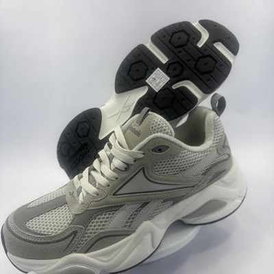 Reebok Royal Charge Bridge Chunky Gray White Leather Run  display picture 1