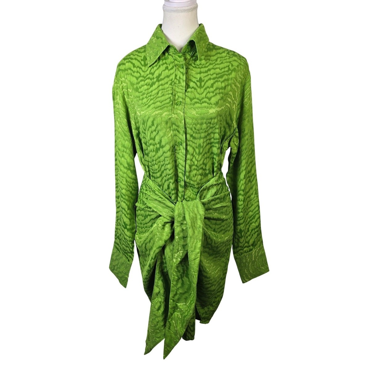 green emerald velvet dress Animal Crocodile Printed Girls' Dress  Meerahi