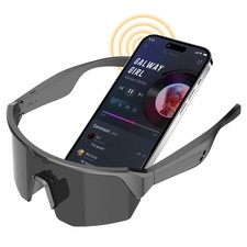 Sports Smart Glasses, Running Sunglasses for Women  Men, Polarized Bluetooth...