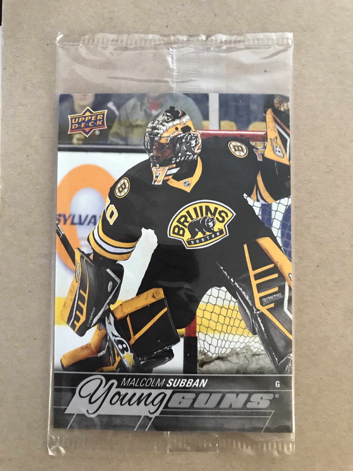 Malcolm Subban 2015-16 Upper Deck OVERSIZED JUMBO Young Guns Boston Bruins #211