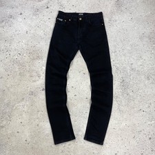 Versace Jeans Couture Men  s Slim Fit Black Jeans IT45 US29 Made in Italy