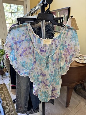 Yumi Kim Silk Top Size Small