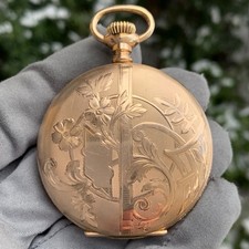 1918 Waltham P.S. Bartlett 16S 17J Gold Filled Hunting Case Pocket Watch