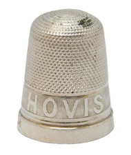 Sterling Silver Hovis Bread Advertising Thimble Antique 1911 Birmingham