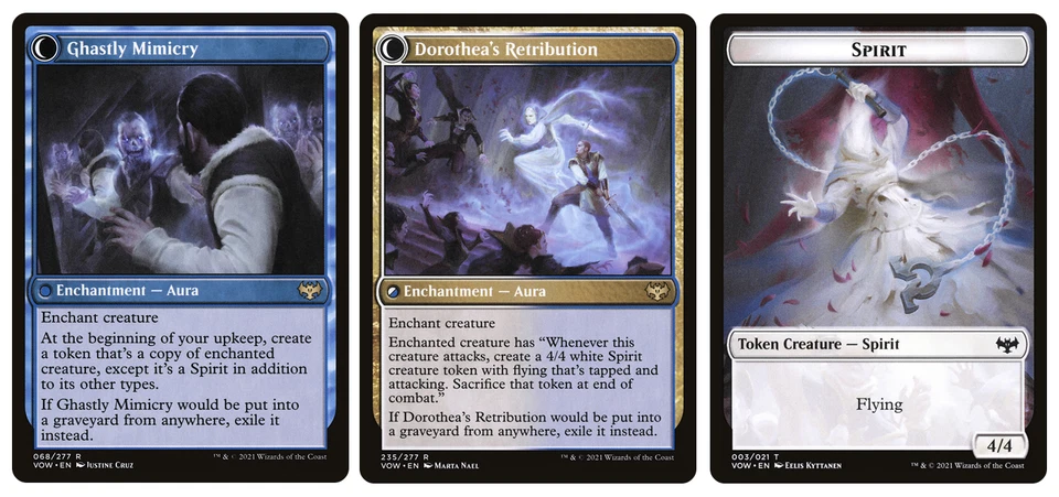 MTG - 12 x Different White / Blue Spirit Flying Creatures - for Commander - LP - Image 2 of 2