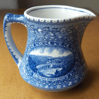 Baltimore & Ohio Railroad jug/creamer~Scammell's Lamberton China~vintage~NR — photo 2