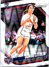 2025 Panini Prizm WNBA #122 Sonia Citron White Seismic Prizms