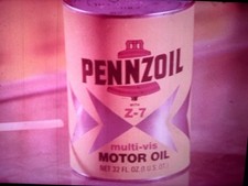 16mm color sound film 1977 Pennzoil 60 Second TV Commercial Camaro Old Cars etc