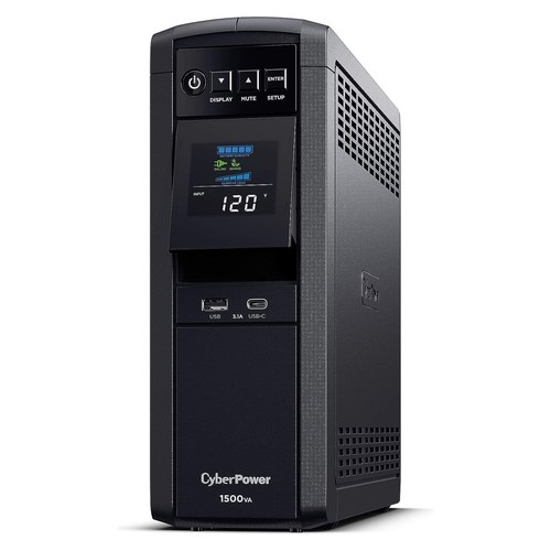 CyberPower CP1500PFCLCD-R 1500 VA / 1000W PFC Sinus USV Zertifiziert Refurbished - Bild 3 von 9