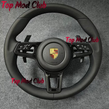 For Porsche Steering Wheel 911 991 Carrera 718 Cayman Boxster Cayenne Macan