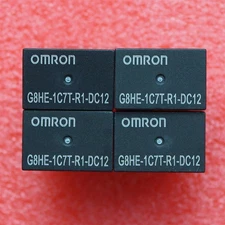 4pcs For OMRON G8HE-1C7T-R1-DC12 High Current Automobile Relays DC12V 5-Pins