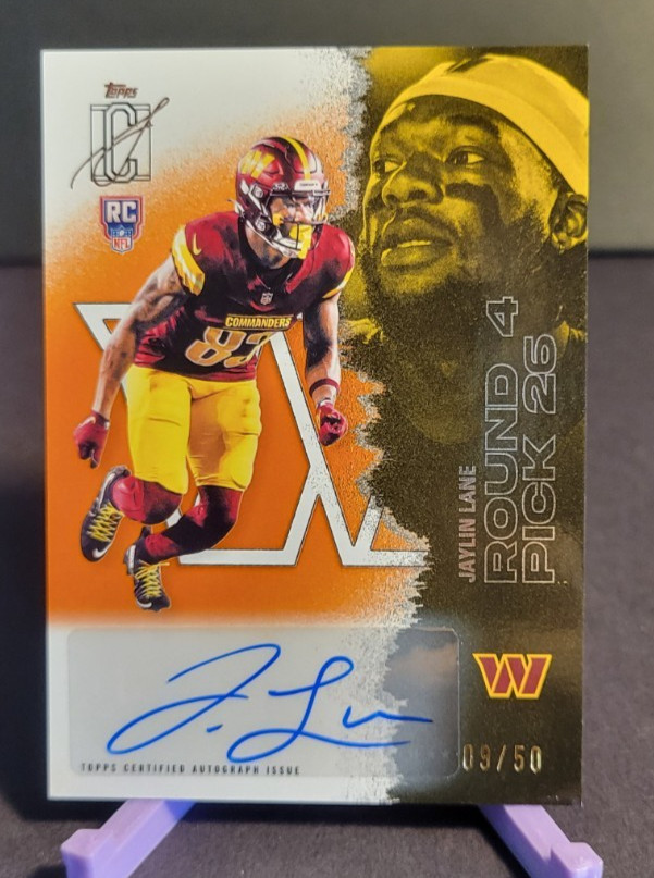 2025 Topps Signature Class Jaylin Lane (RC) #231 Auto 9/50 read description