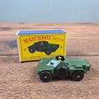 Matchbox Ferret Scout Car No 61 Green Excellent Lesney Diecast Military Boxed
