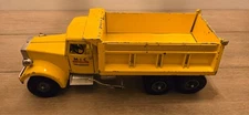 Vintage Smith Miller MIC Of California Hydraulic Yellow Dump Truck Construction
