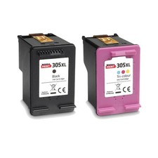 305 XL Black and Colour Ink Cartridges Combo Pack For HP Deskjet 2700 printer